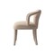 Manhattan Comfort 7-Piece Hathaway 59.05 Round Dining Set in Natural with 6 Flor Dining Chairs in Grey 6-DT05DC088AR-NAGD - alternate 8
